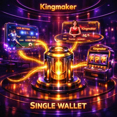 Kingmaker single wallet technology for seamless gaming