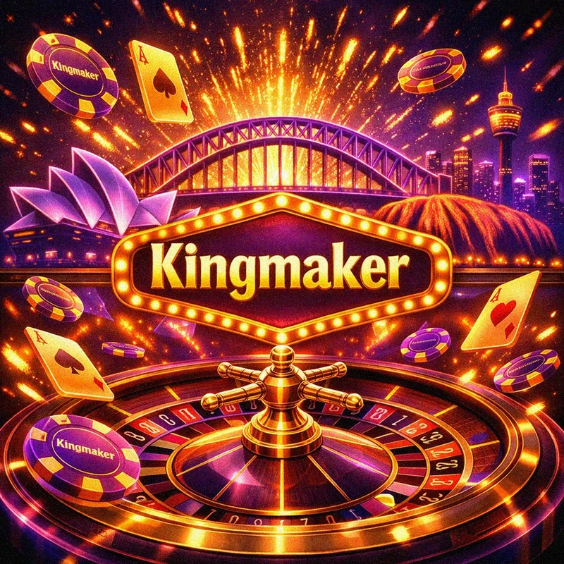Kingmaker Casino Australia Hero